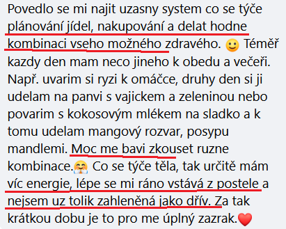 Reference klientky – Ráno vstávám bez budíku a bez zahlenění